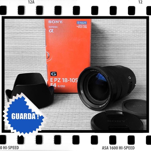 Sony 105mm 4 g - f/4, oss