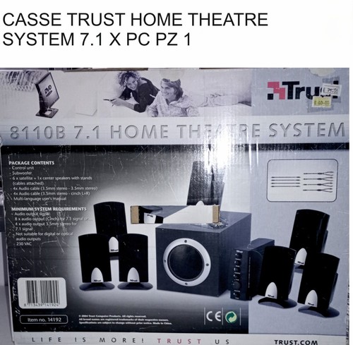 Casse trust home theatre - casse, 7.1