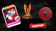 Tour de cartes x 1 carte coin