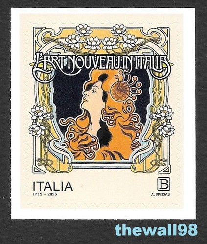 Italia 2026 art nouveau - 2026, in
