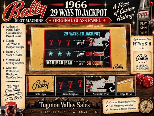 Vintage 1966 bally slot - vintage,