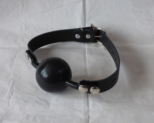 Ballgag vera pelle - in, mm