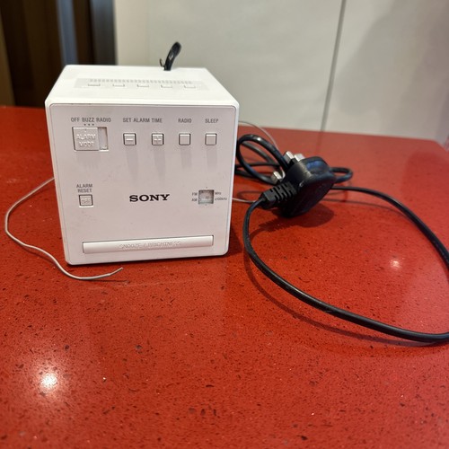 Sony cube alarm clock model - alarm,