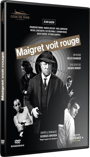 Maigret voit rouge dvd - maigret,
