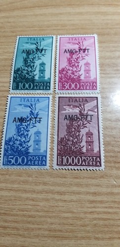 Trieste 1948 posta aerea - trieste, a