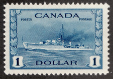 1942 Canada Sc #262 - $1 -