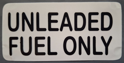 Adesivo solo carburante senza