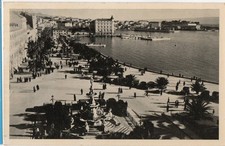  SPILT - SPALATO  - CROAZIA - Il porto - 1942