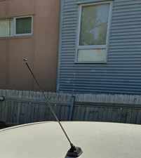 15" Black Stainless Antenna