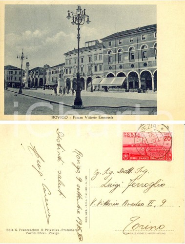 1936 rovigo piazza - rovigo,
