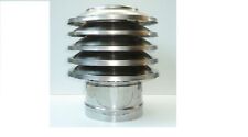 Cappa di Falda Parte Superiore Del Camino Cupola Acciaio Inox da 180mm