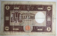 1000 LIRE BARBETTI 11 11 1944