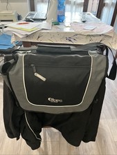 borsa bici per portapacchi posteriore marca ELOPS  B twin multitasche e cerniere