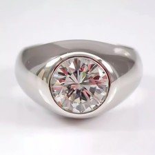 3.00 Ct Certified Round White