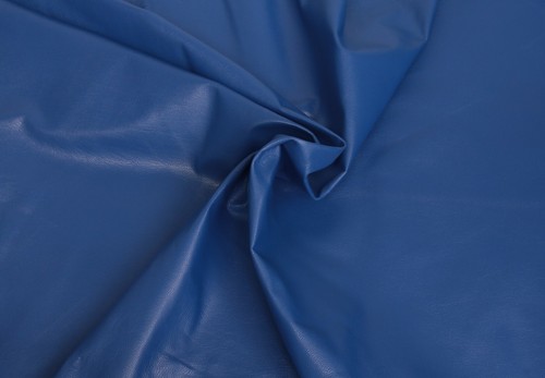 Pelle agnello colore blu - pelle,
