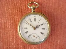 ANTICO OROLOGIO DA TASCA A CHIAVETTA PER UOMO  EPOCA INIZI '900