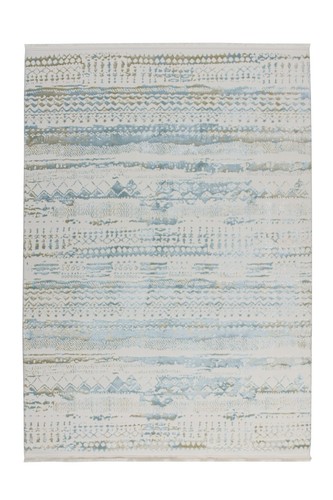 Tappeto vintage grigio blu