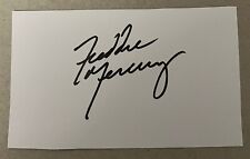 Freddie Mercury Autographed