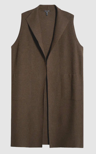 Eileen fisher shawl collar - shawl,