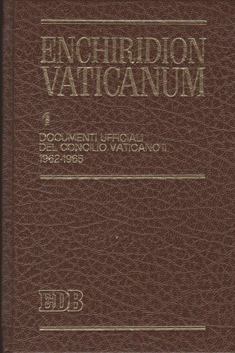 Enchiridion vaticanum - enchiridion,