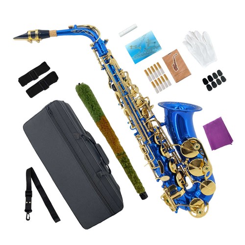 Sassofono contralto flat - sassofono, e