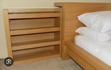 Vendo letto matrimoniale Malm 160x200 con testiera con comodini a scomparsa