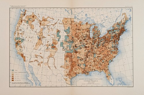 1900 stati uniti mappa - 1900,
