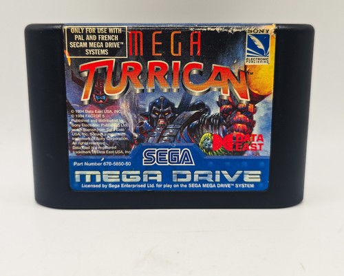 Mega turrican gioco sega - turrican,