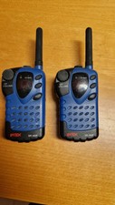 COPPIA WALKIE TALKIE ANNI '90 INTEK SPORT TEK PLUS BLU A BATTERIA FUNZIONANTI