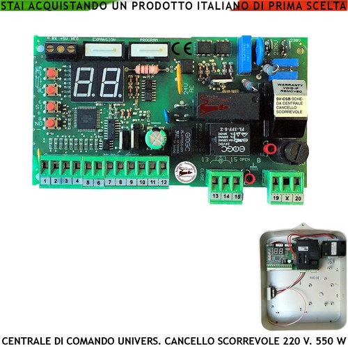 Centrale scheda radio - centrale,