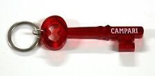 Portachiavi CAMPARI ROSSO Gadget Ufficiale Pubblicità Anni '90 Vintage Keyring
