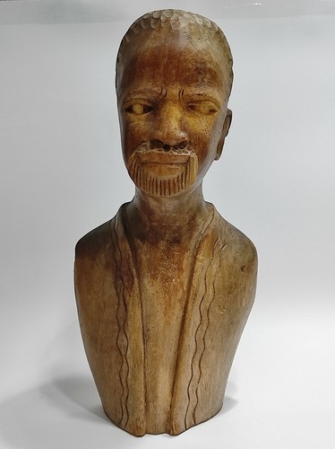 Scultura legno naturale - scultura, in
