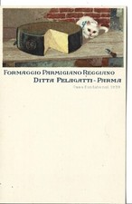 CARTOLINA - PUBBLICITARIE - FORMAGGIO PARMIGIANO REGGIANO - DITTA PELAGATTI-