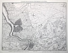 Belgio Mappa Della Zona Di