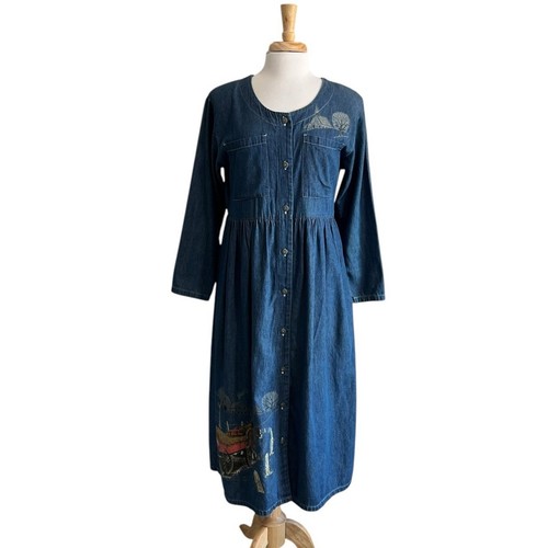 Abito midi vintage - , anni