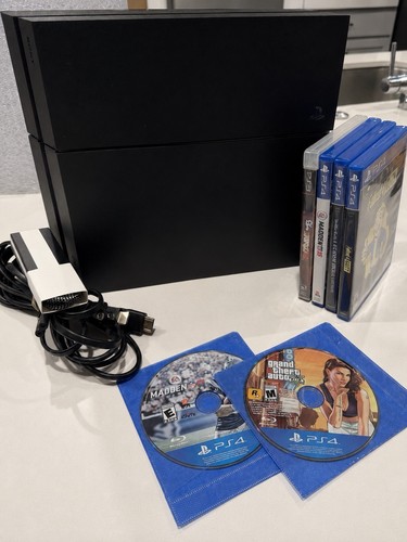 Sony playstation 500gb black - sony, 4
