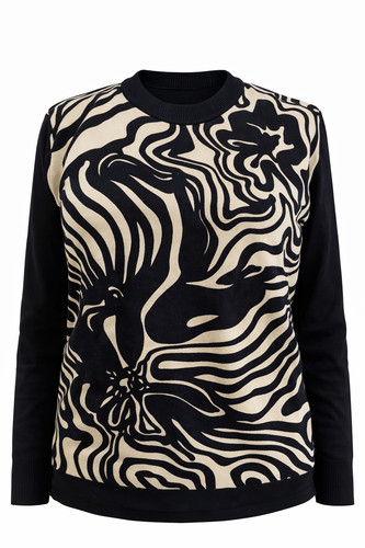 Maglia donna girocollo - , in