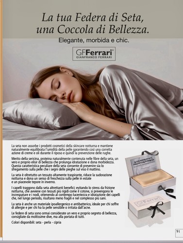 Federa pura seta gelso - federa,