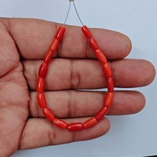 Perline di corallo rosso 100%