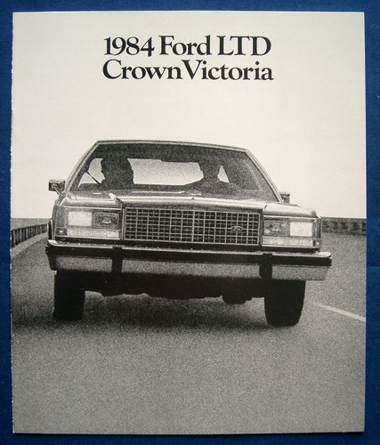 Brochure depliant 1984 ford - 1984,