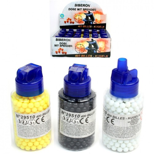 400 billes plastique - 6, mm