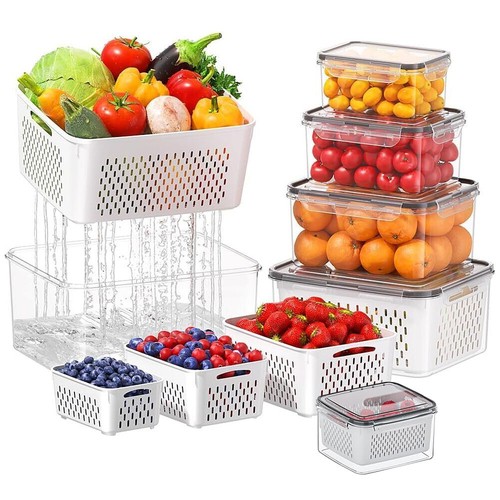 6pcs contenitori conservazione - 6pcs,