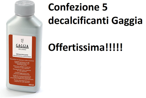 Decalcificante gaggia flacone - decalcificante, gaggia,