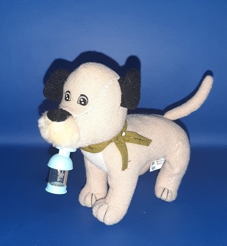 Peluche pupazzo cane biberon - peluche,