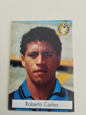 ROBERTO CARLOS (INTER) - 1995/96 - FIGURINA N. 93 ROOKIE- ED. FLASH - CON VELINA