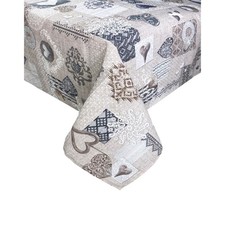 TOVAGLIA antimacchia RESINATA TORINO Tirolese SHABBY Beige