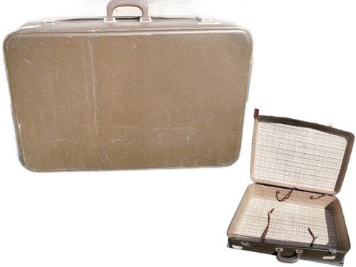 Valigia vintage cartone - in,