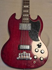 Epiphone SG Bass cherry