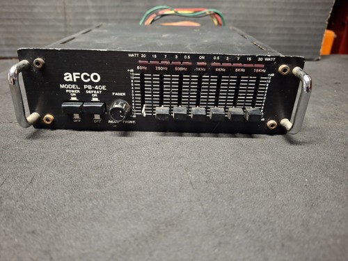 Afco 40e amplificatore - afco, pb-40e