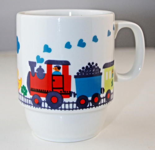 Tazza tazza bambini ferrovia